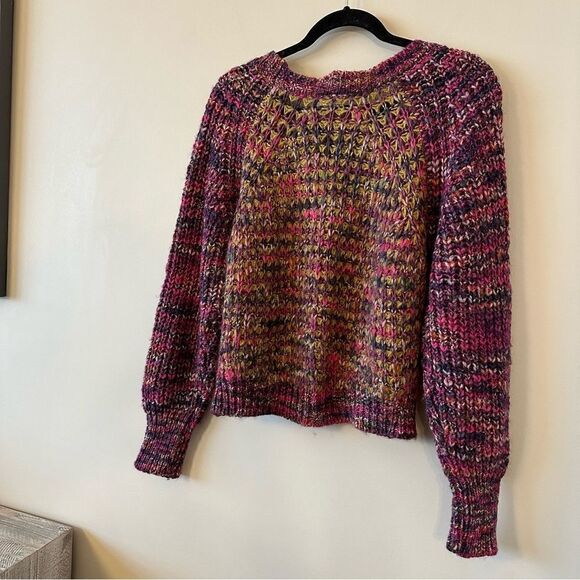 Anthropologie-Moth Hillwak Chunky Knit Sweater (Size:XS) - Picture 8 of 11